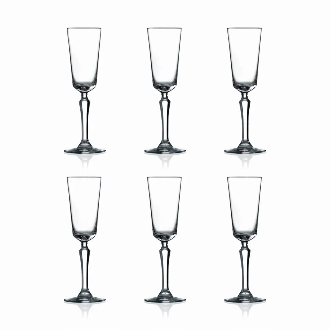 Onis Champagneglazen Set 6 Stuks - 175ml - Ø6,3cm
