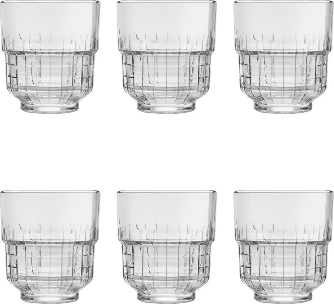 Onis Tarq Tumblers 26cl - Set van 12 - Gehard glas