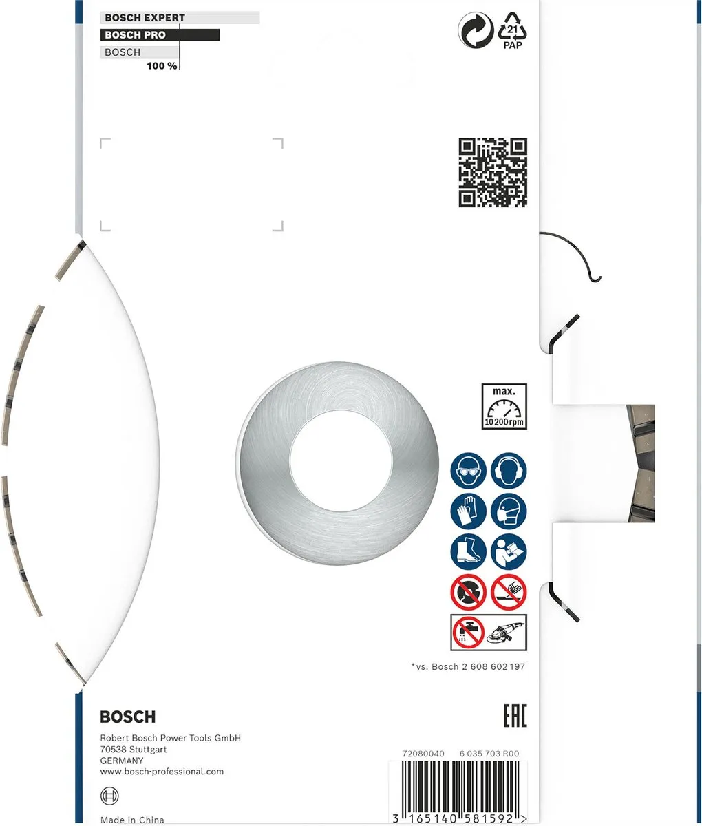 Bosch Professional Diamantschijf Best Concrete 150mm - 22,23mm As