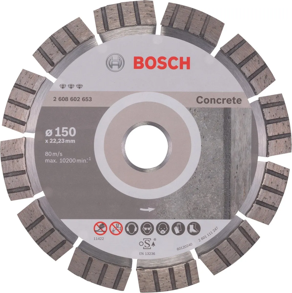 Bosch Professional Diamantschijf Best Concrete 150mm