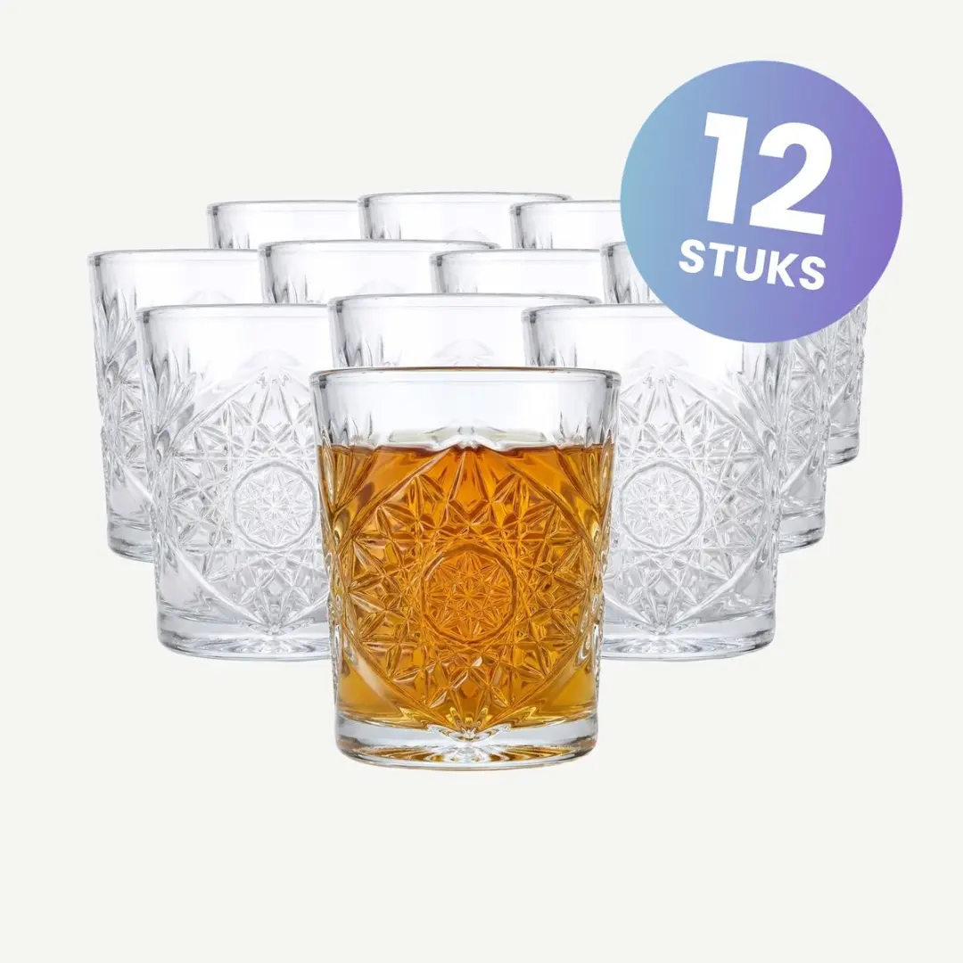 Onis Icon Borrelglazen 60ml - Set van 12 - Transparant - afbeelding 3 van 5