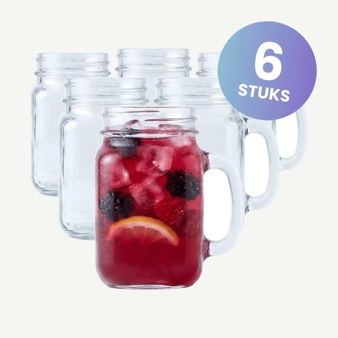 Onis Country Drinkglazen 49cl - Set van 6 - Transparant