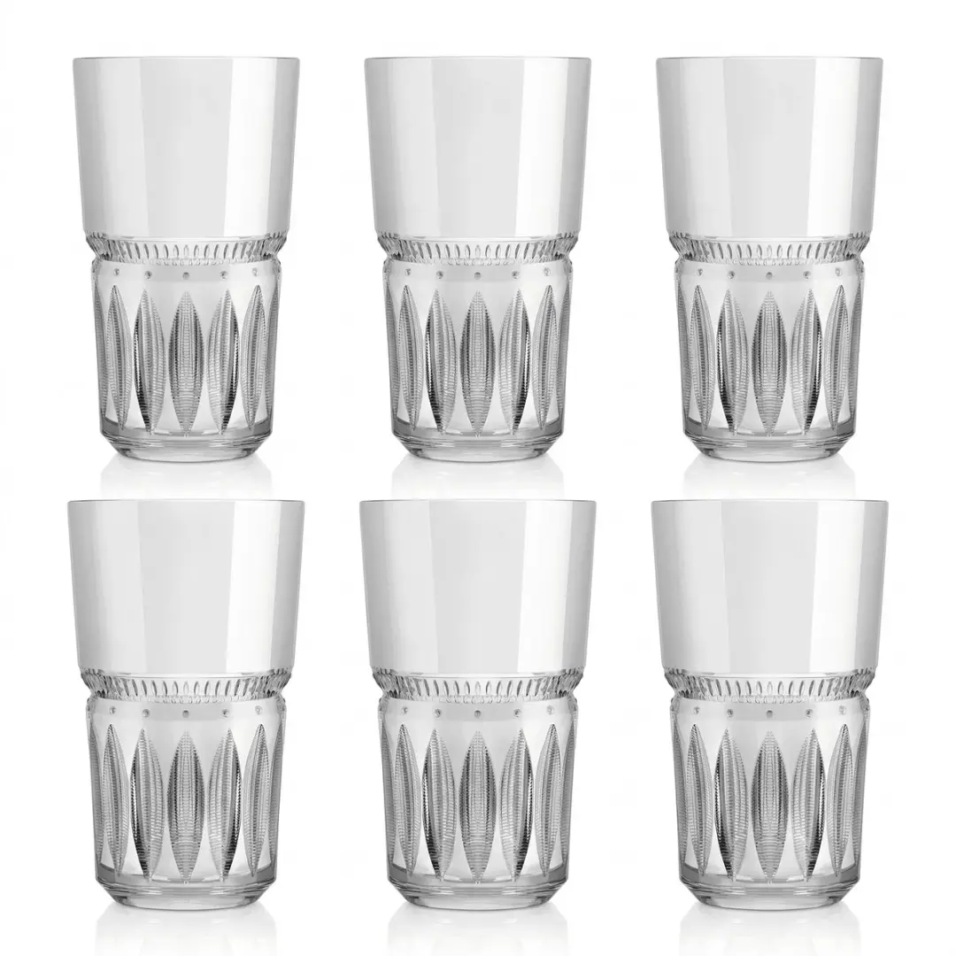 Onis New Era Longdrinkglazen 470ml - Set van 12 - Transparant