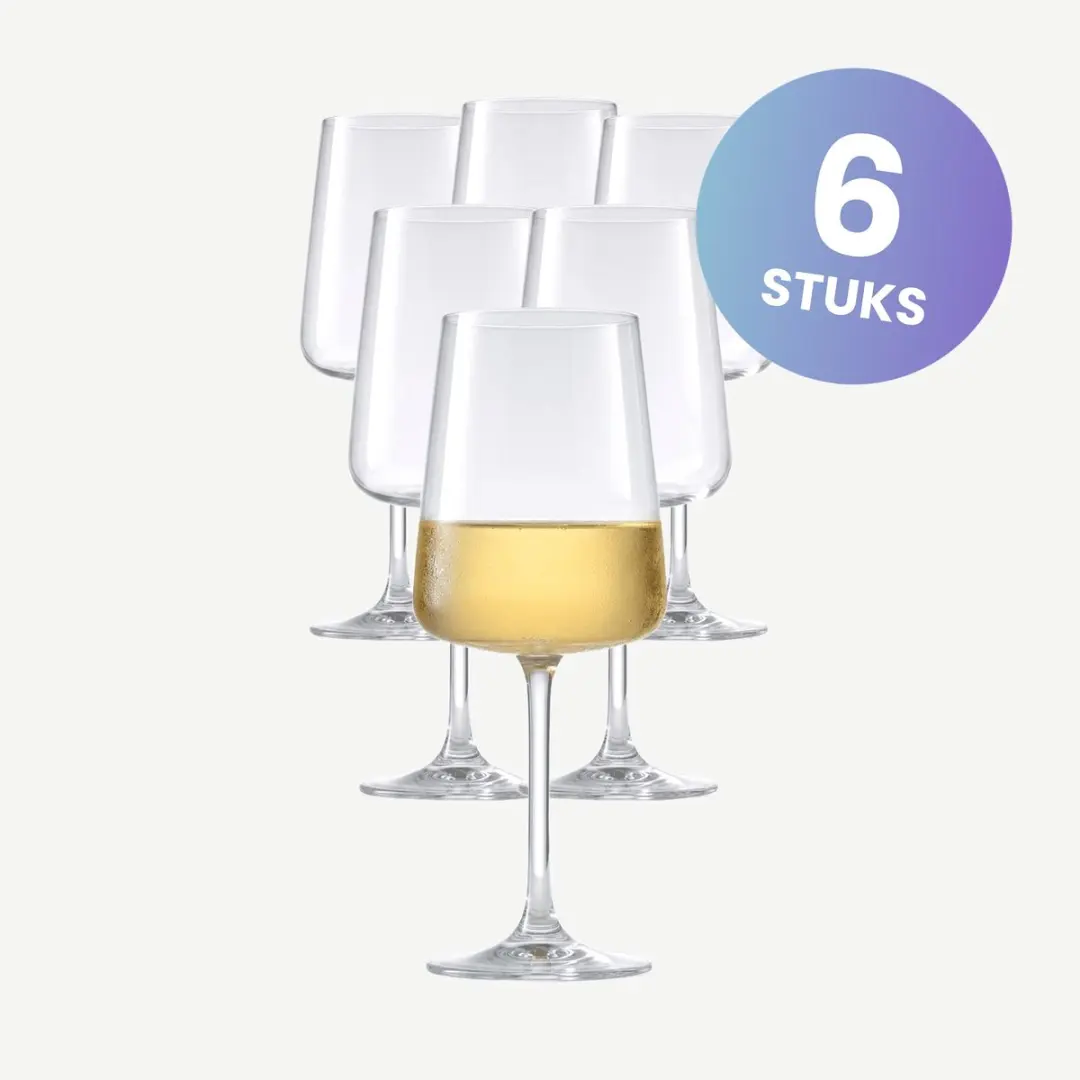 Onis Niveau Wijnglazen 41cl - Set van 6 - Transparant