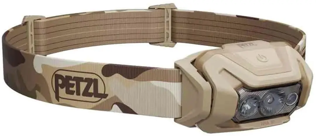 Petzl Aria 2r RGB Hoofdlamp - Beige - afbeelding 3 van 3