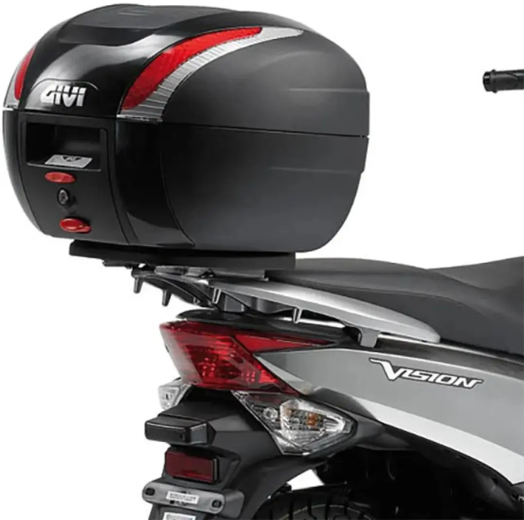 Givi Monolock Honda Vision 50/110 Topkoffer Achtermontage Zwart