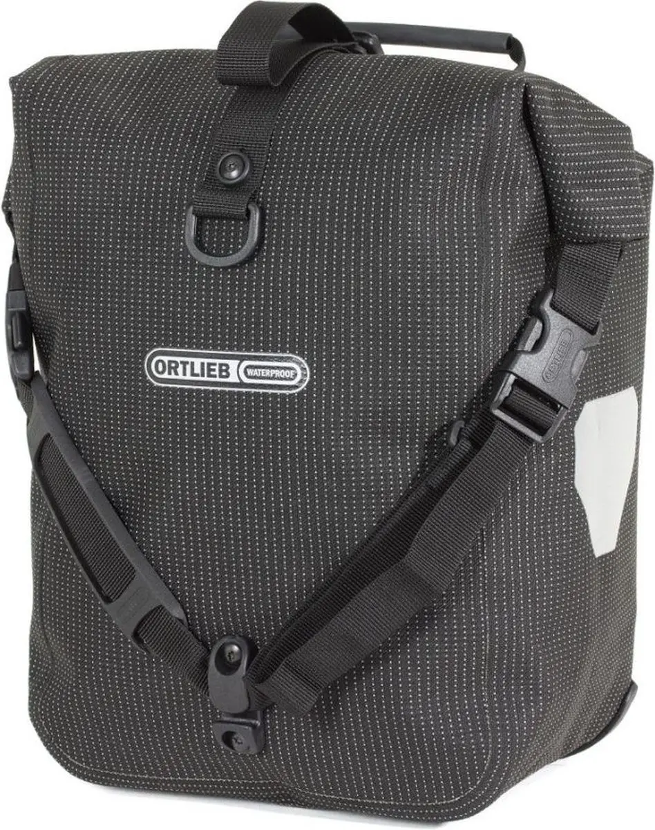 Ortlieb Sport-Roller QL2.1 25L Fietstas - High Visib. Zwart - afbeelding 3 van 3