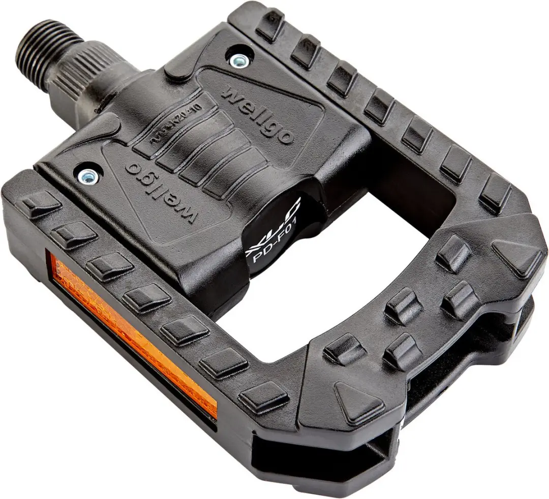 XLC Folding PD-F01 Vouwpedalen - Antislip - 9/16" - Zwart