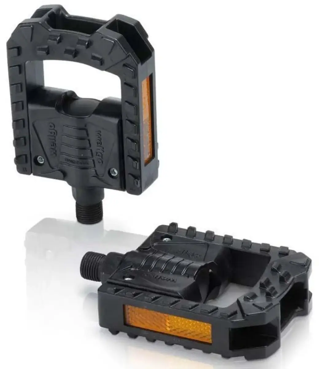 XLC Folding PD-F01 Vouwpedalen - Antislip - 9/16" - Zwart