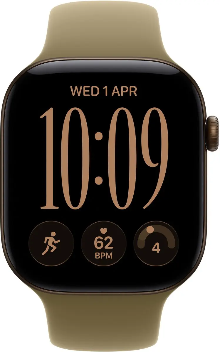 Apple Watch Series 12 46mm GPS - Donkerbrons - M/L - afbeelding 2 van 2