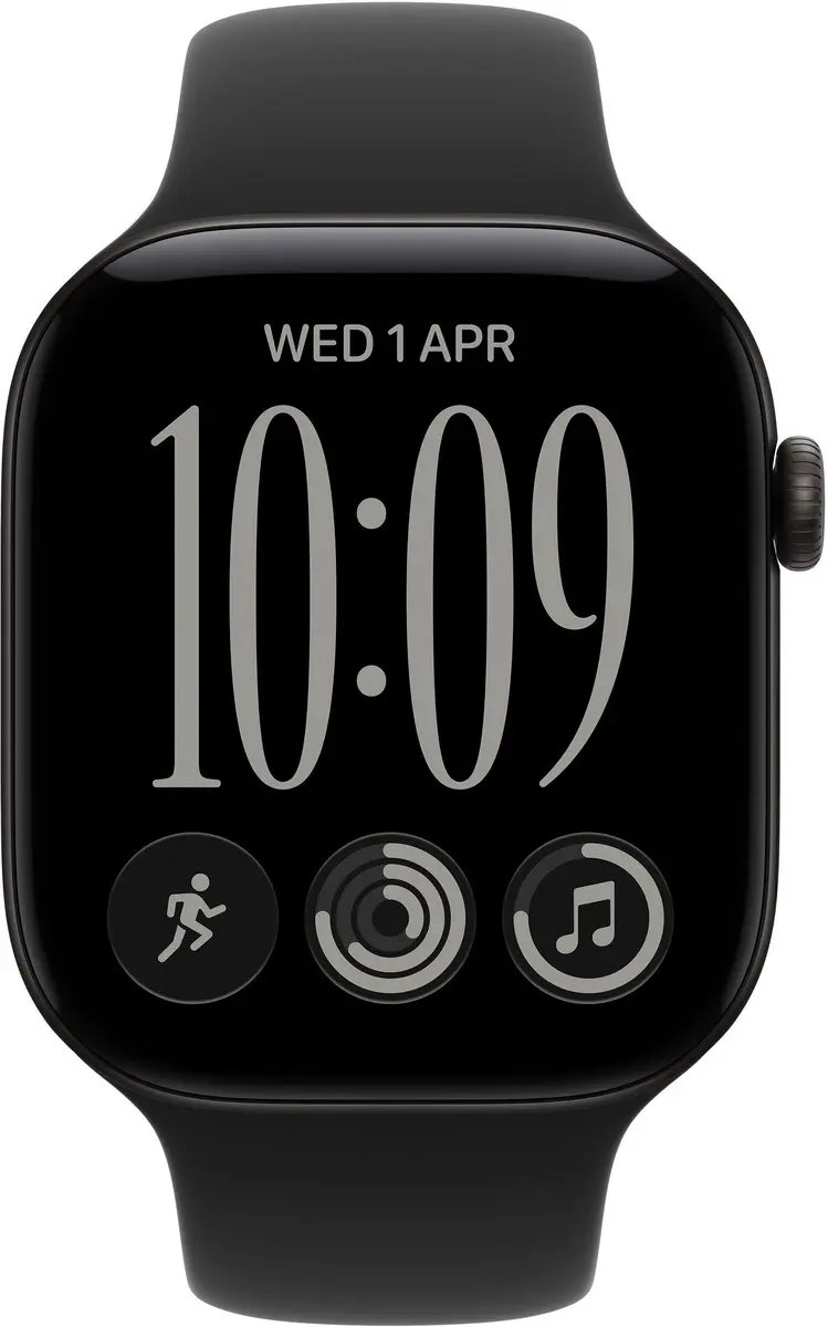 Apple Watch Series 12 46mm Cellular - Zwart - M/L - afbeelding 2 van 2
