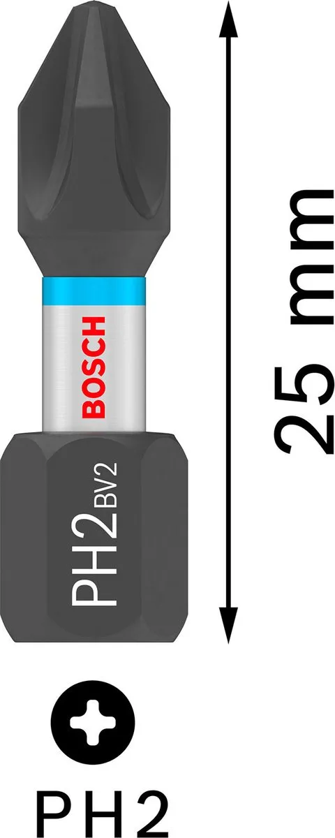 Bosch Professional 2607002803 Bitset 25-delig - 25mm