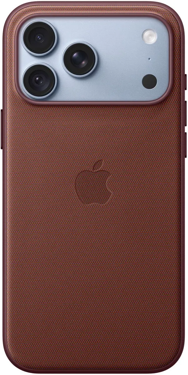 Apple TechWoven Hoesje MKDM4ZM/A - iPhone 18 Pro Max - Bordeauxrood - afbeelding 2 van 3