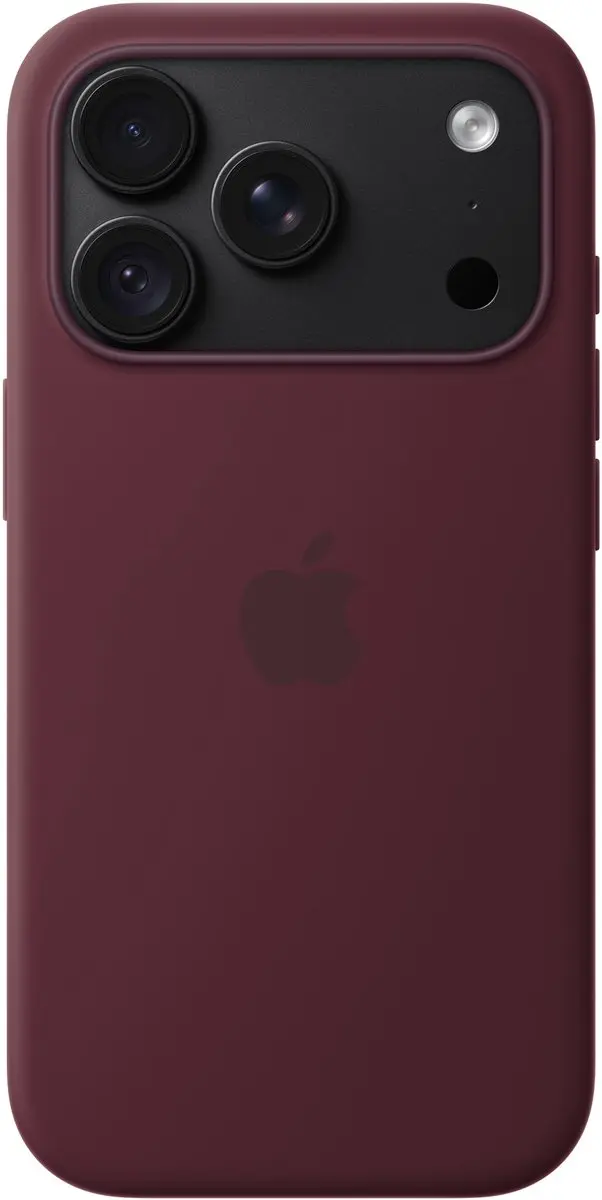 Apple iPhone 18 Pro Siliconenhoesje MK8U4ZM/A - Bordeauxrood - afbeelding 2 van 3