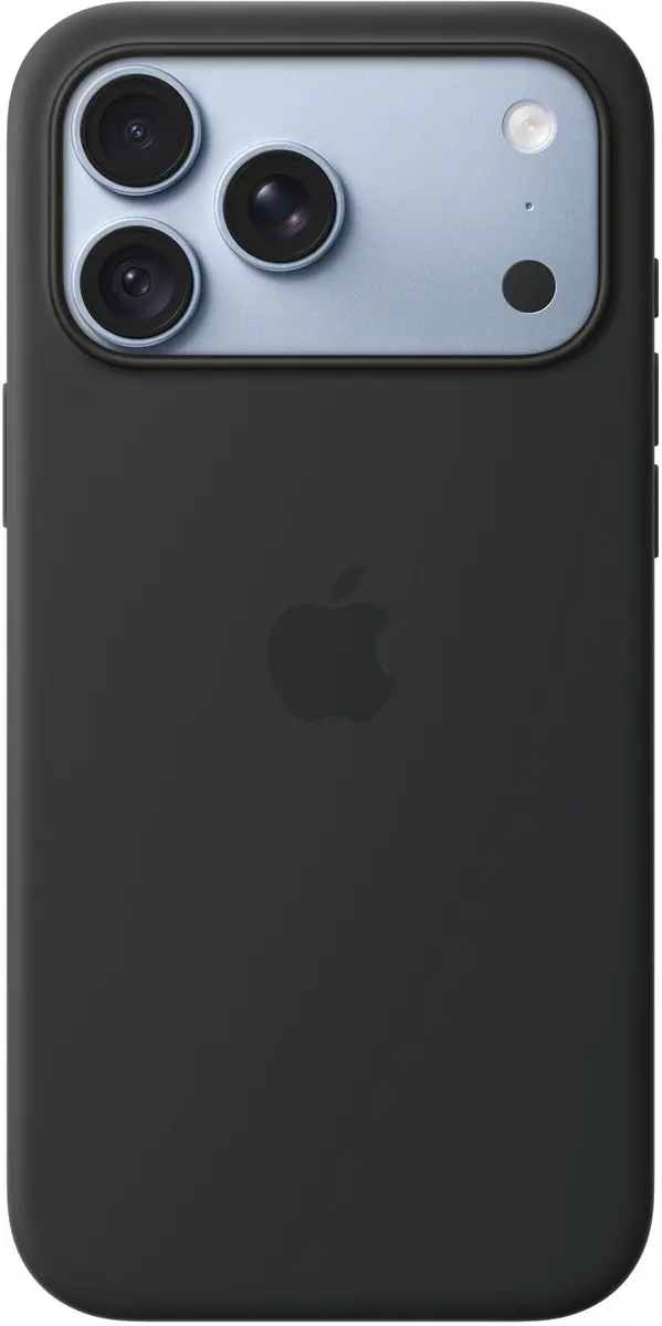 Apple iPhone 18 Pro Max Siliconenhoesje MK954ZM/A - Zwart - afbeelding 2 van 2