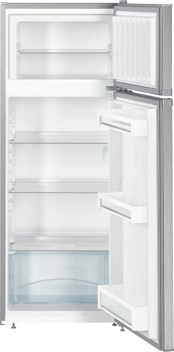 Liebherr CTe 2531 Koel-Vriescombinatie 234L - Zilver - afbeelding 4 van 6