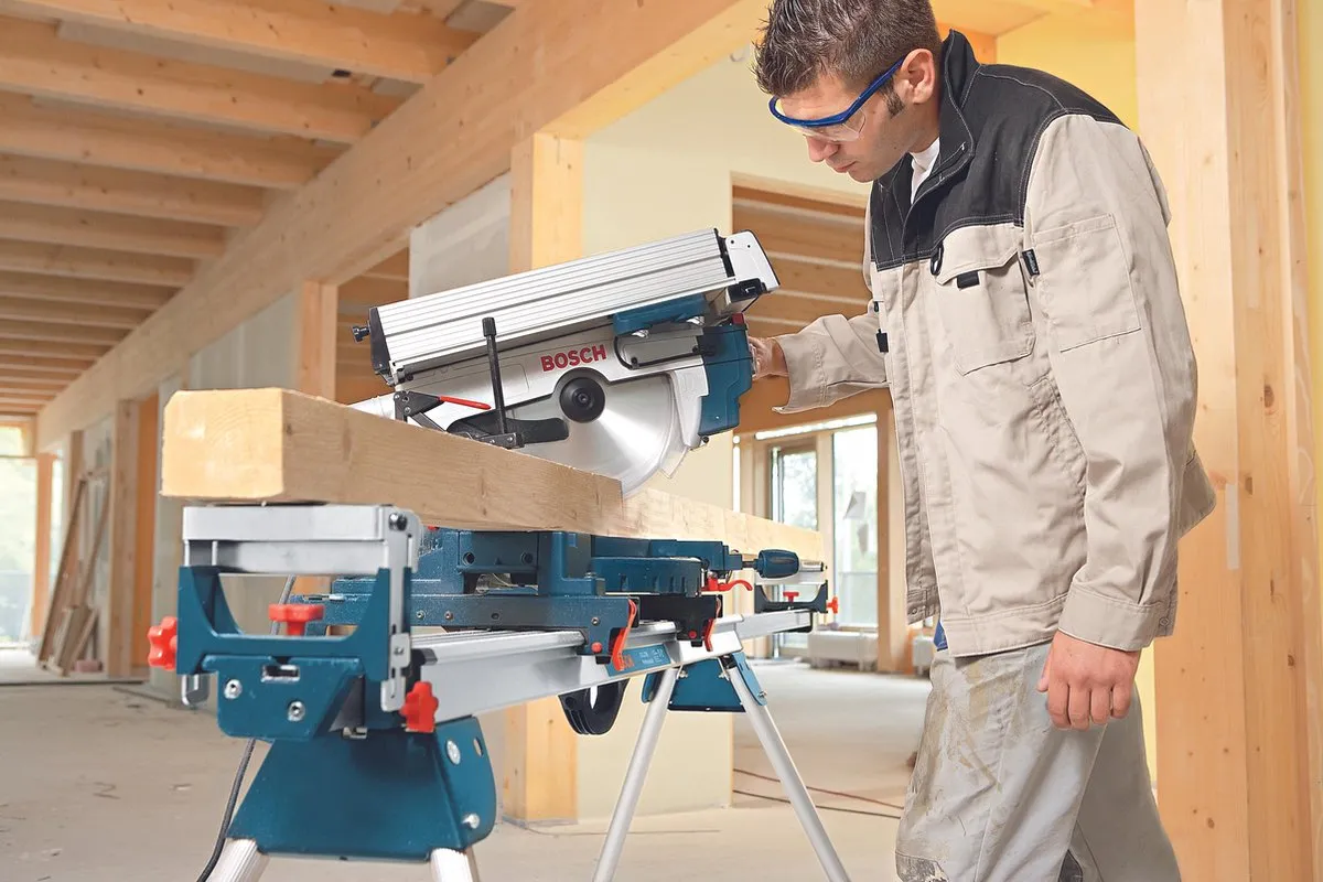 Bosch Professional GTM 12 JL Combinatiezaag 1800W - Hout