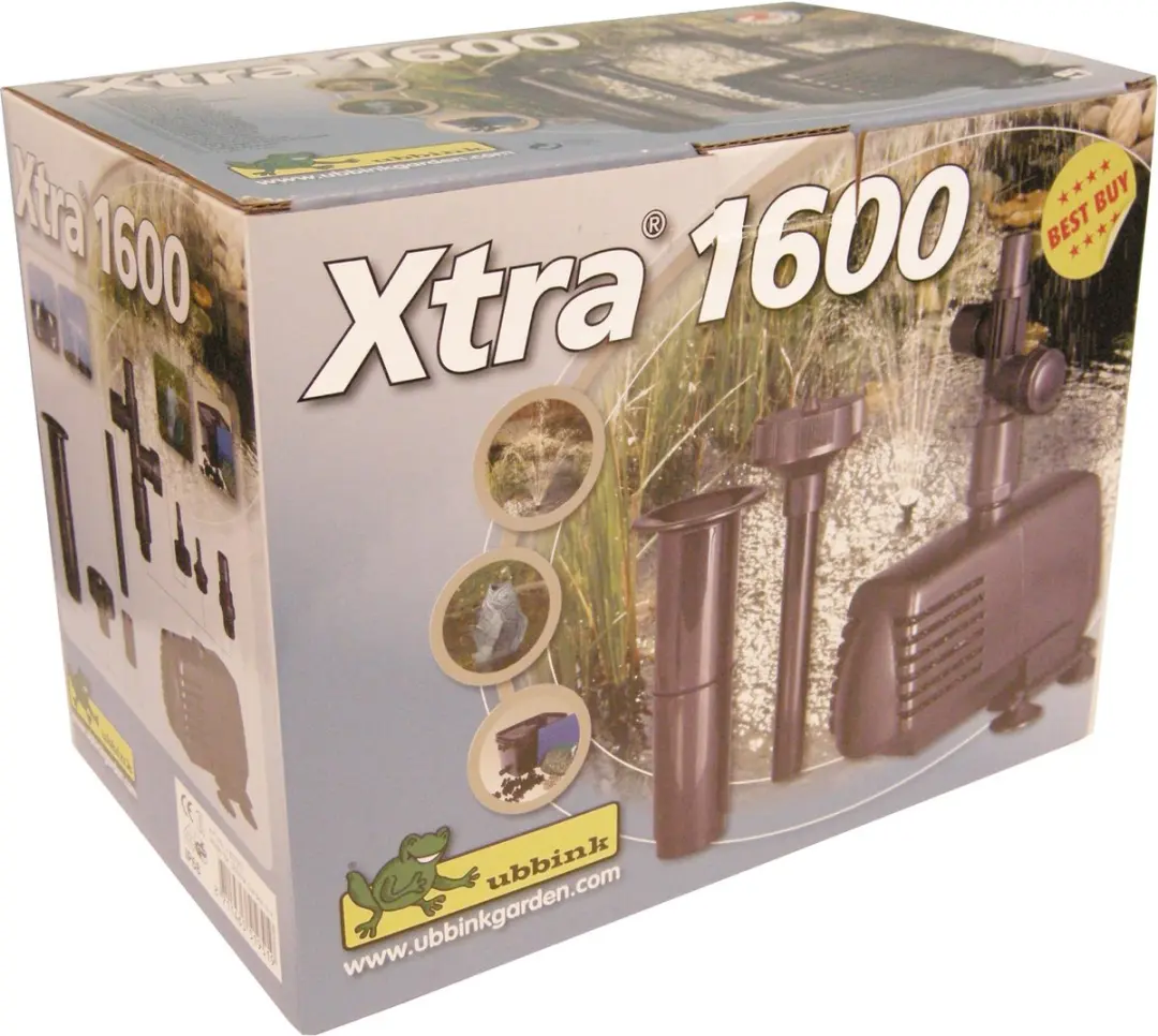 Ubbink Xtra 1600 Fountainpomp - 1600 l/u - 35W - afbeelding 3 van 6
