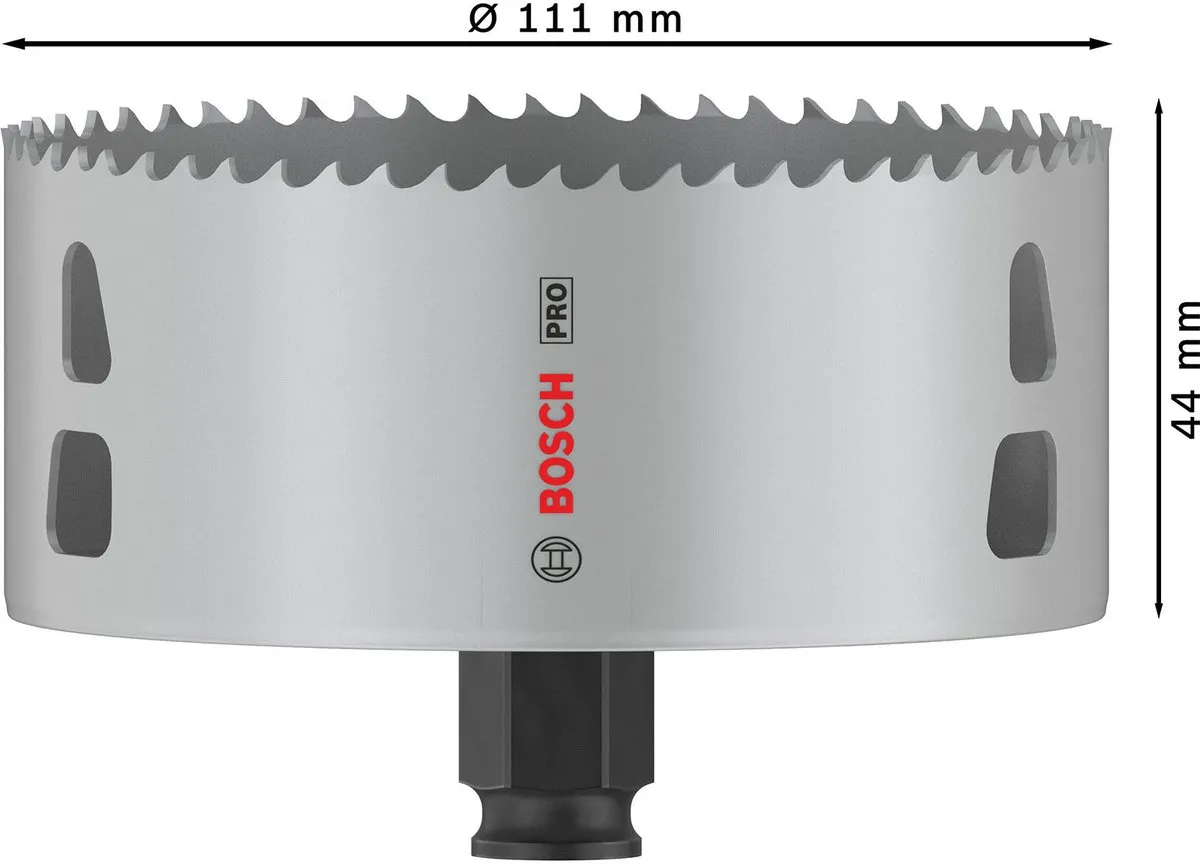 Bosch Professional Multi Materiaal PC Plus Gatenzaag 111mm 2608594413