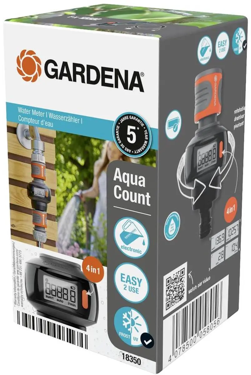 Gardena AquaCount Watermeter 18350-20 - Batterijgevoed - afbeelding 6 van 6