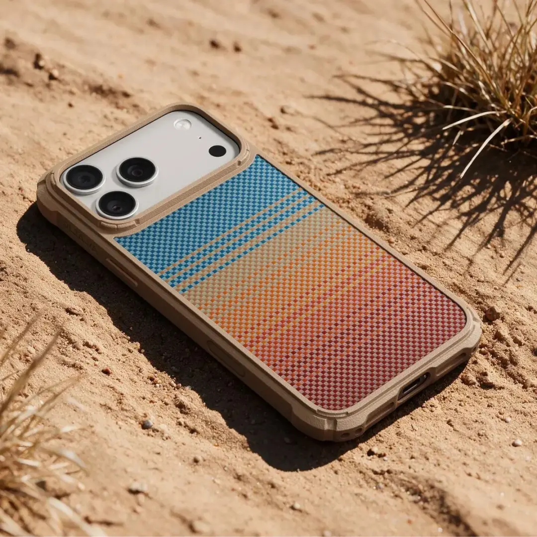Pitaka Cairn iPhone 18 Pro Max Hoesje - KI1804CPM2 - Beige - afbeelding 2 van 6
