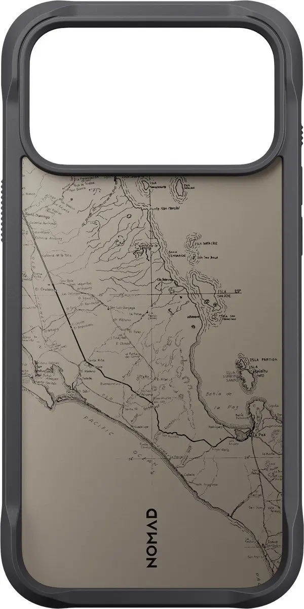 NOMAD Rugged Hoesje iPhone 18 Pro Max - Beige - afbeelding 4 van 6