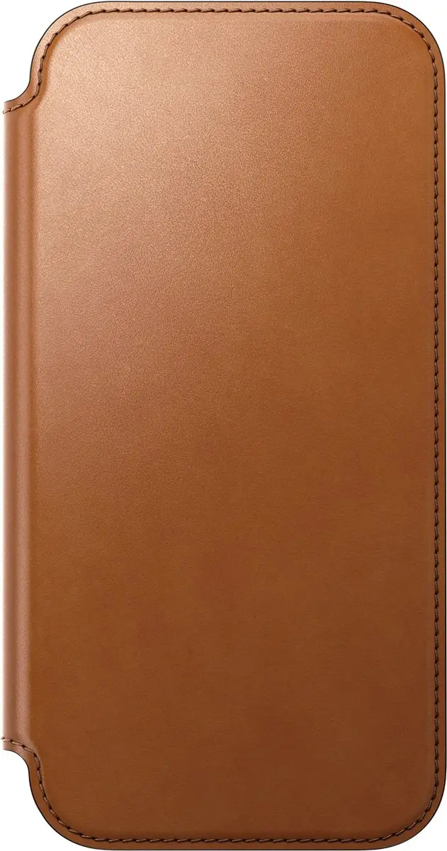 NOMAD Modern Horween Lederen Folio iPhone 18 Pro Max - Bruin - afbeelding 6 van 6