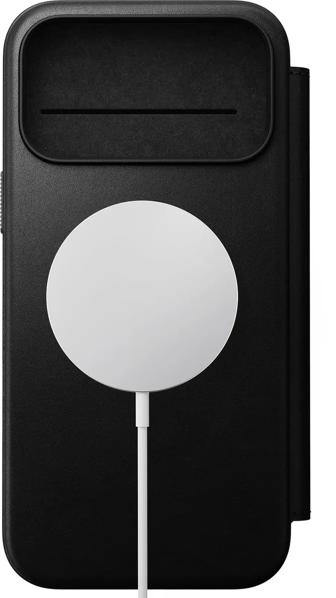 NOMAD Modern Camino Lederen Folio iPhone 18 Pro Max 114762114040 - Zwart - afbeelding 5 van 6