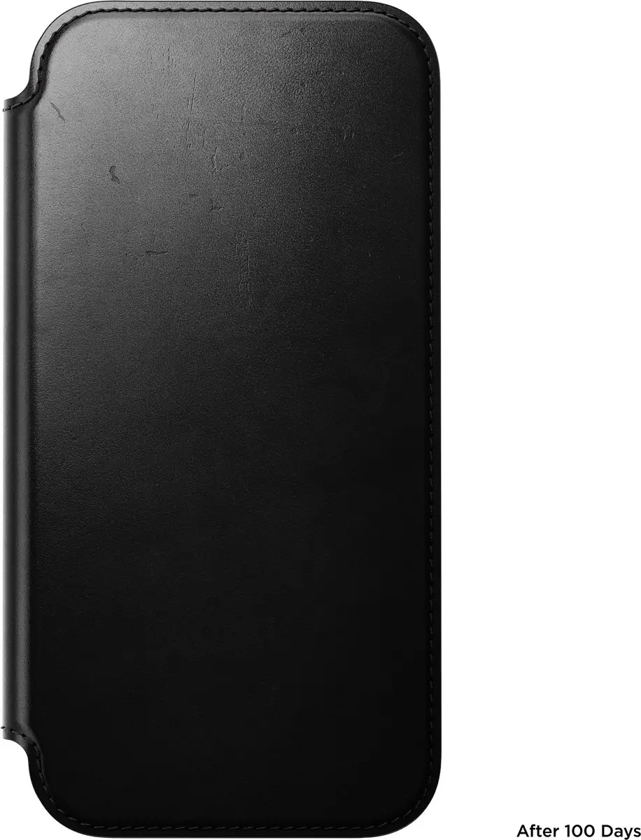 NOMAD Modern Horween Lederen Folio iPhone 18 Pro Max - Zwart - afbeelding 6 van 6