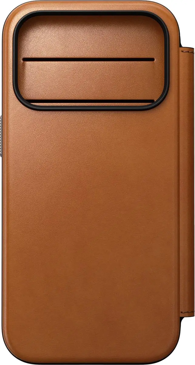 NOMAD Modern Horween Lederen Folio iPhone 18 Pro - Bruin - afbeelding 6 van 6