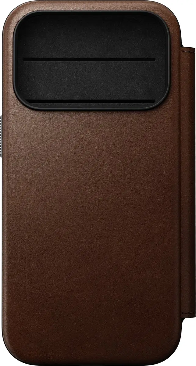NOMAD Modern Camino Lederen Folio iPhone 18 Pro 114760114080 - Bruin - afbeelding 3 van 6