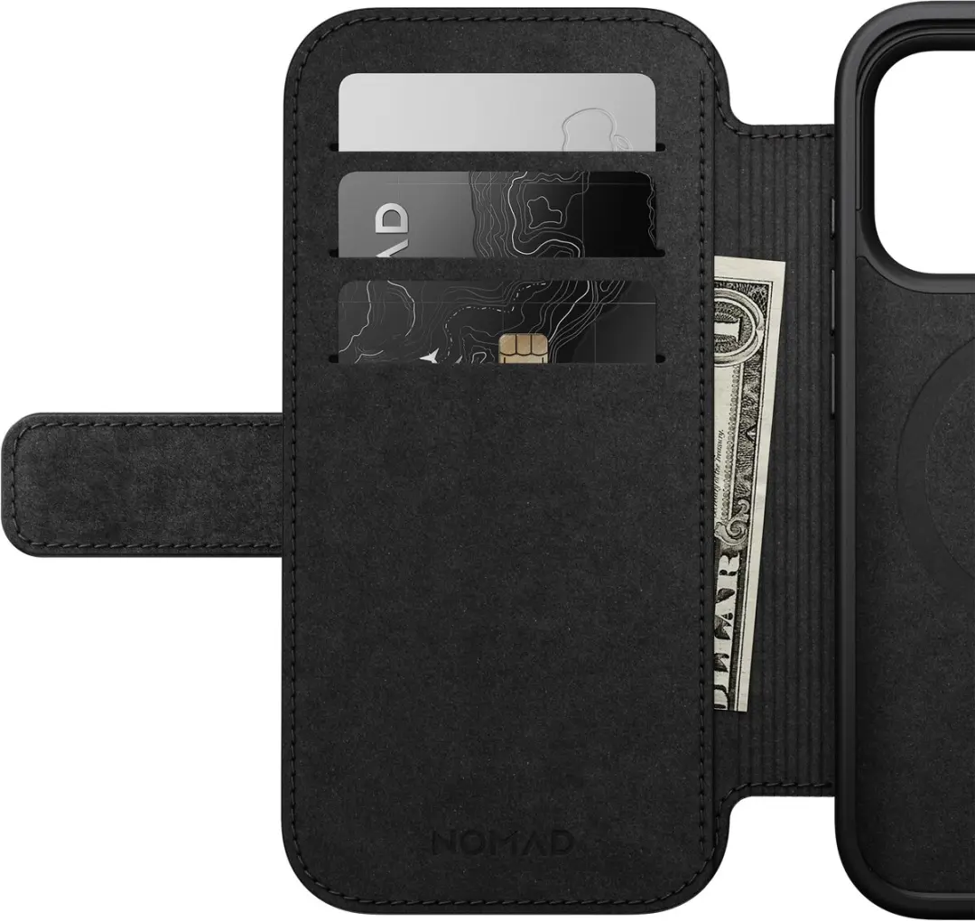 NOMAD Modern Camino Lederen Folio iPhone 18 Pro 114760114080 - Bruin - afbeelding 4 van 6
