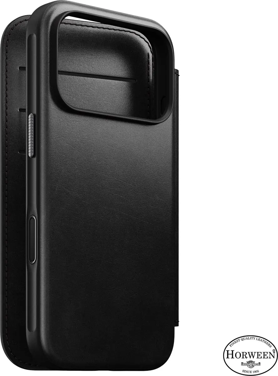 NOMAD Modern Horween Lederen Folio iPhone 18 Pro