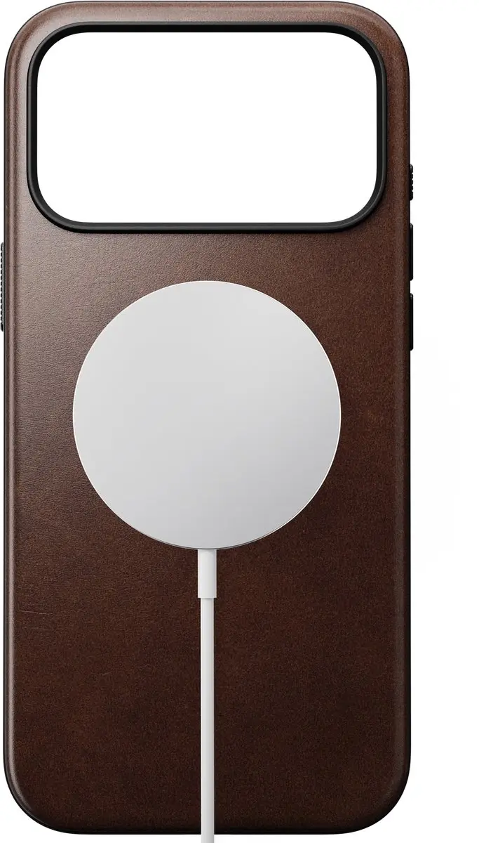 NOMAD Modern Horween Lederen Hoesje iPhone 18 Pro Max - Bruin - afbeelding 3 van 6