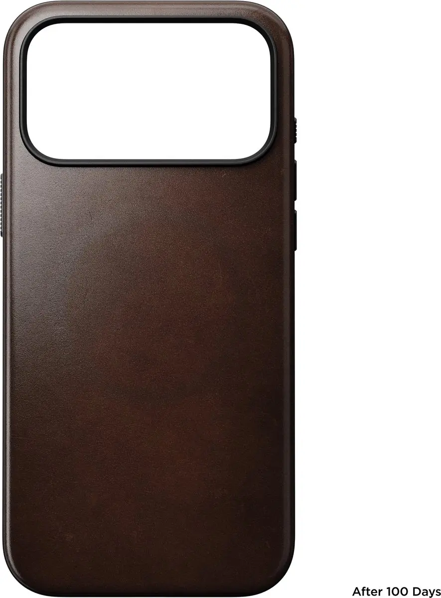 NOMAD Modern Horween Lederen Hoesje iPhone 18 Pro Max - Bruin - afbeelding 4 van 6