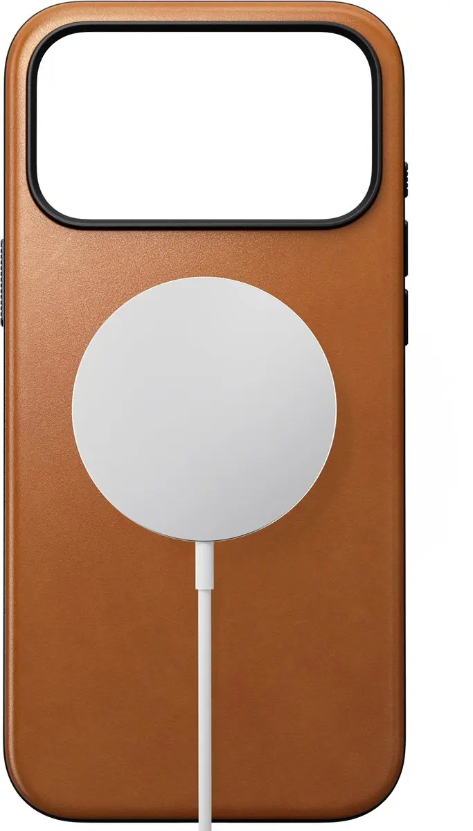 NOMAD Modern Horween Lederen Hoesje iPhone 18 Pro Max - Bruin - afbeelding 6 van 6