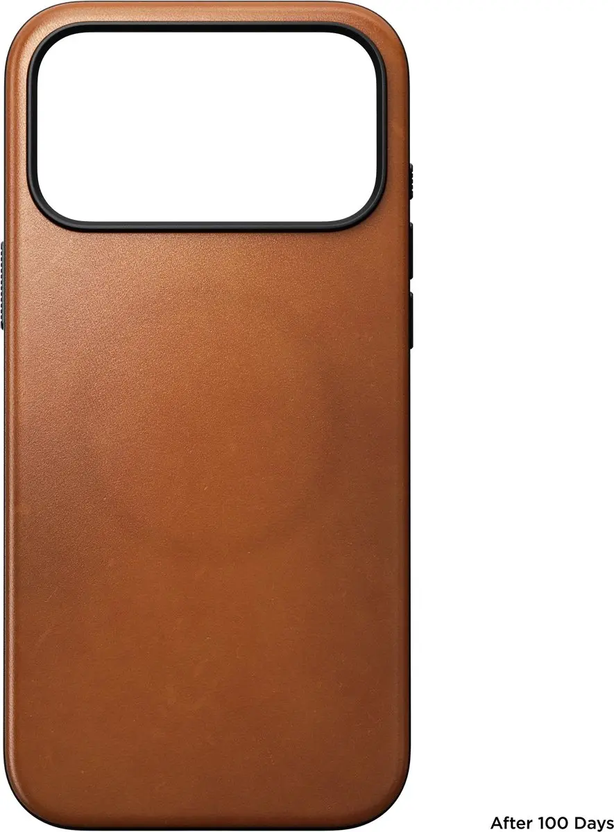 NOMAD Modern Horween Lederen Hoesje iPhone 18 Pro Max - Bruin - afbeelding 5 van 6
