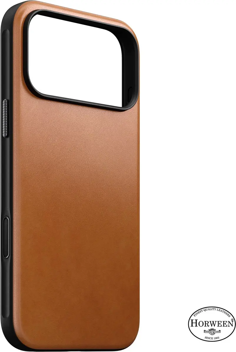 NOMAD Modern Horween Lederen Hoesje iPhone 18 Pro Max