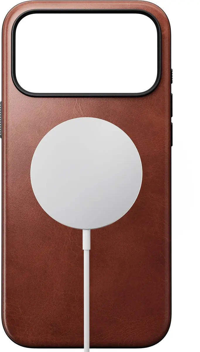 NOMAD Modern Horween Lederen Hoesje iPhone 18 Pro Max - Bruin - afbeelding 4 van 6