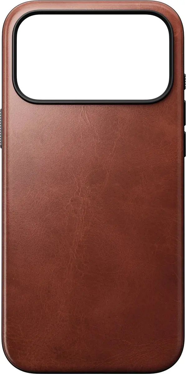 NOMAD Modern Horween Lederen Hoesje iPhone 18 Pro Max - Bruin - afbeelding 2 van 6