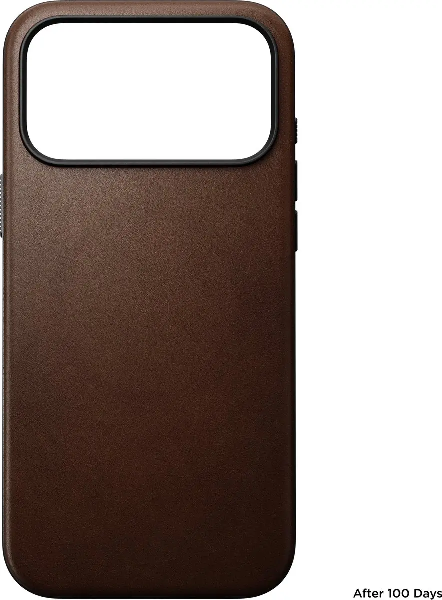NOMAD Modern Camino Lederen Hoesje iPhone 18 Pro Max - Bruin - afbeelding 2 van 6