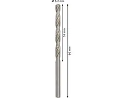 Bosch Professional ST. LINE 5.2mm HSS-G Metaalboren - 10 Stuks