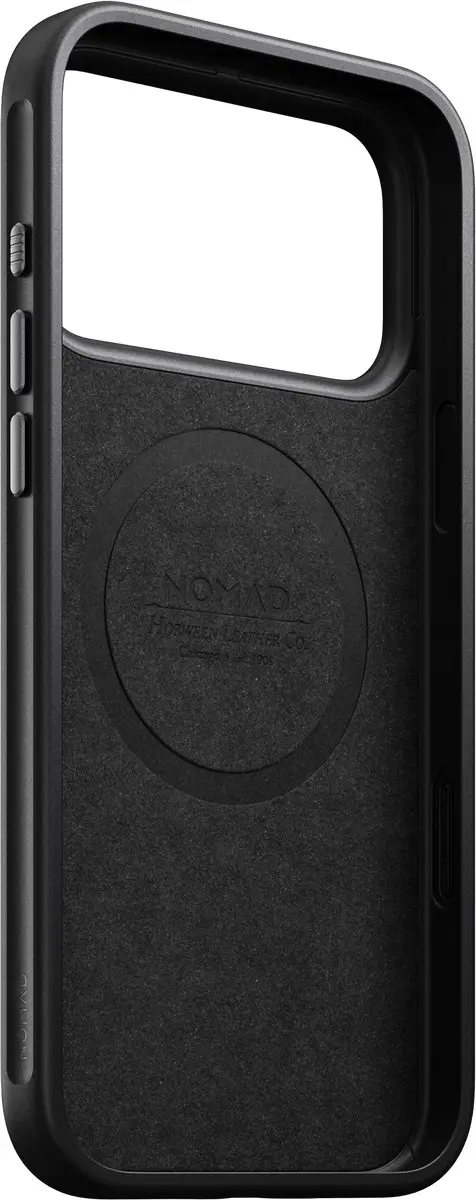 NOMAD Modern Lederen Hoesje iPhone 18 Pro Max 114757114040 - Zwart - afbeelding 6 van 6