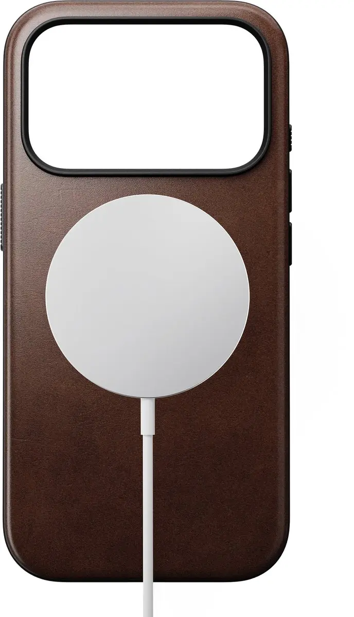 NOMAD Modern Horween Hoesje iPhone 18 Pro - Bruin - afbeelding 4 van 6
