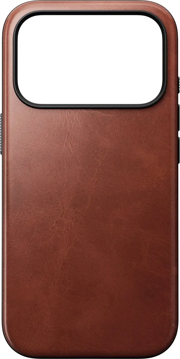 NOMAD Modern Horween Lederen Hoesje iPhone 18 Pro - Bruin - afbeelding 3 van 6