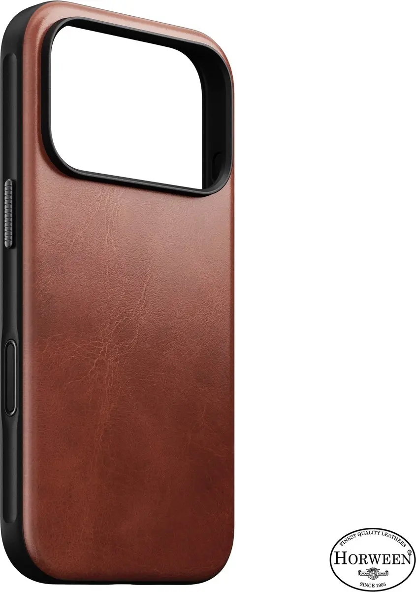 NOMAD Modern Horween Lederen Hoesje iPhone 18 Pro