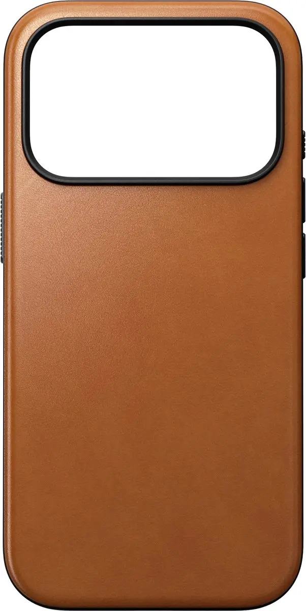 NOMAD Modern Horween Lederen Hoesje iPhone 18 Pro - Bruin - afbeelding 3 van 4