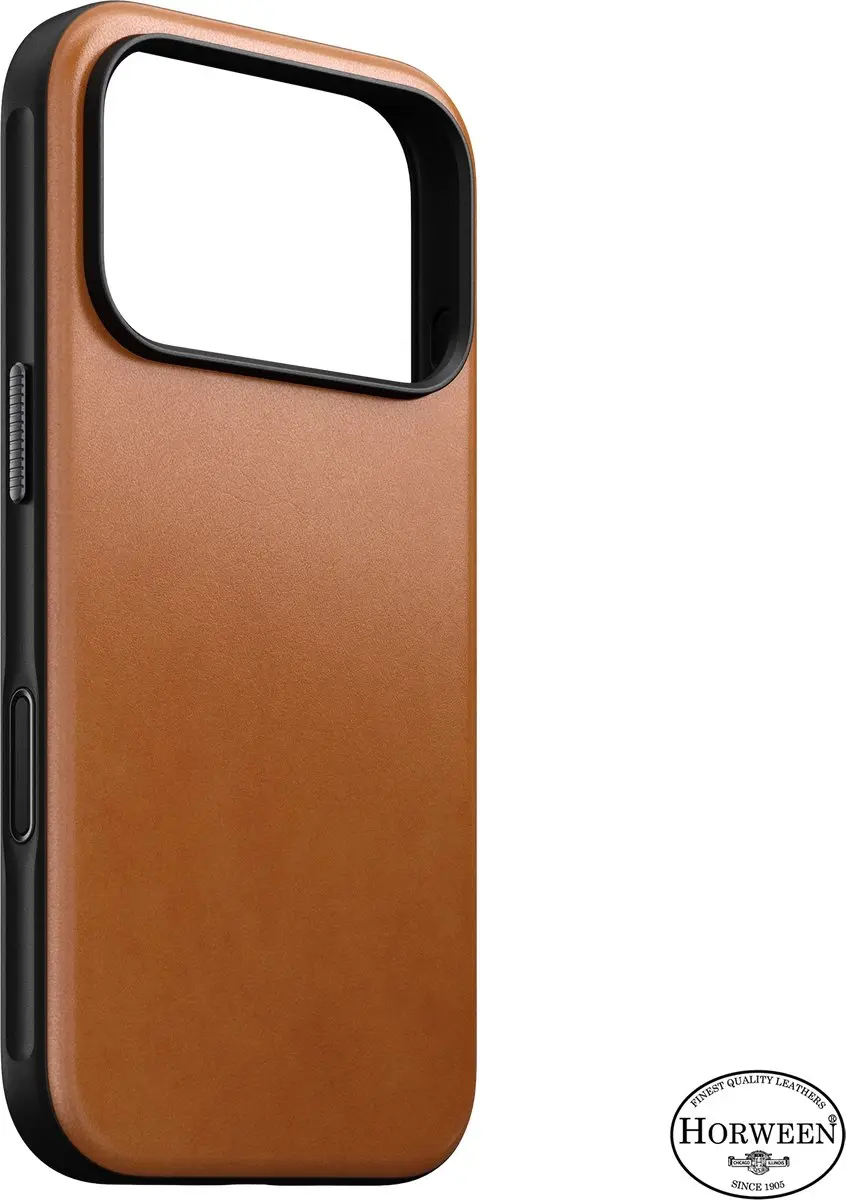 NOMAD Modern Horween Lederen Hoesje iPhone 18 Pro