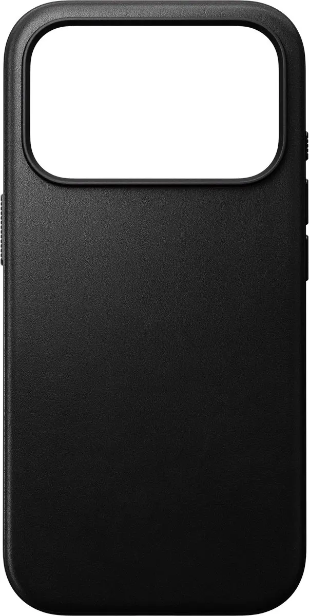 NOMAD Modern Camino Lederen Hoesje iPhone 18 Pro - Zwart - afbeelding 2 van 6