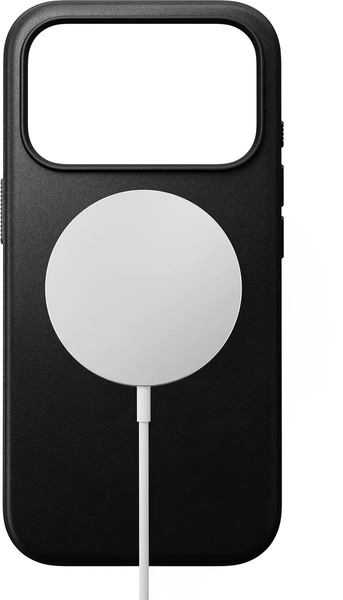 NOMAD Modern Camino Lederen Hoesje iPhone 18 Pro - Zwart - afbeelding 6 van 6